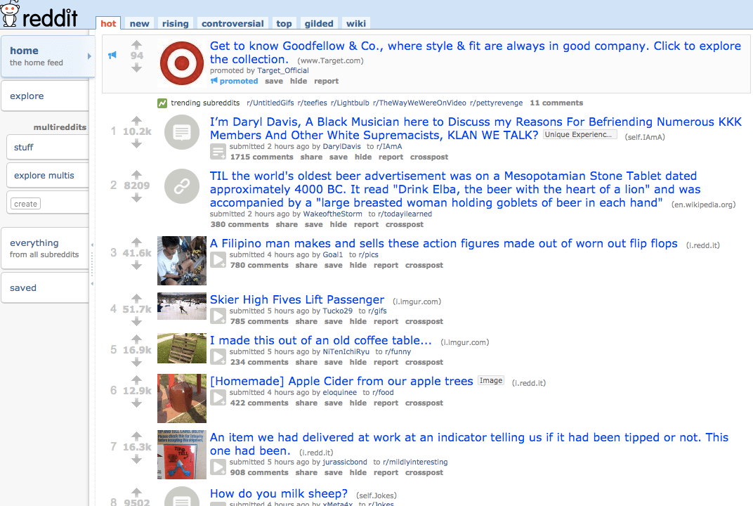 reddit the front page of the internet