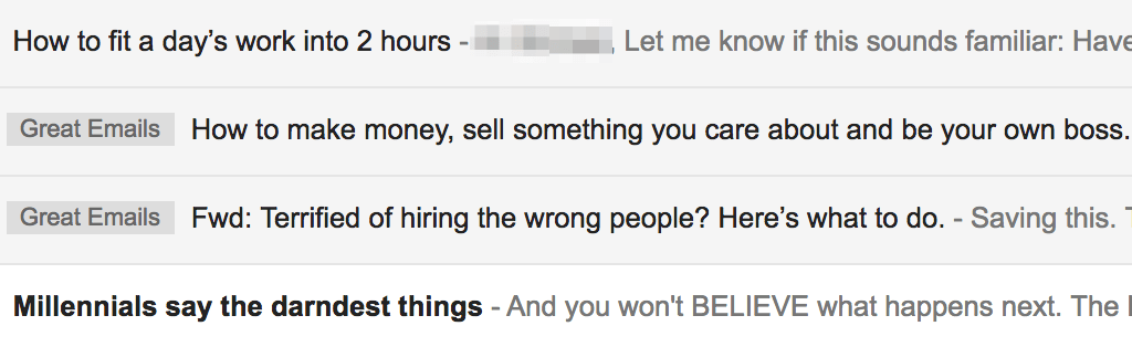 subject lines