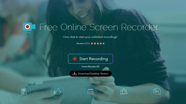 Free online screen recorder