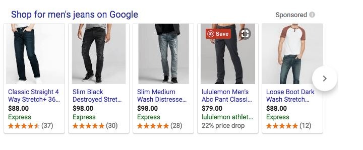 search results for the keyword men’s jeans