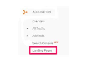 Landing Pages