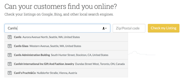 Customers find you online