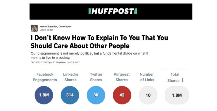 Huffington Post article