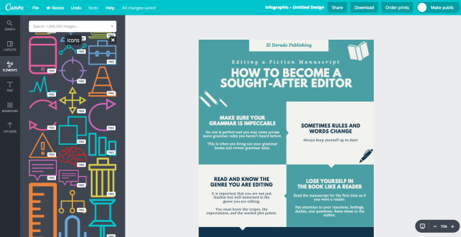 Canva Infographic Maker