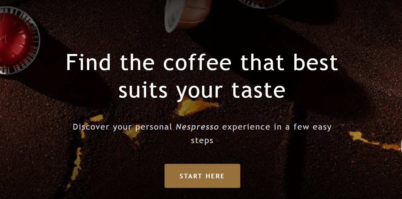 e-commerce personal nespresso