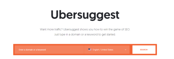 ubersuggest